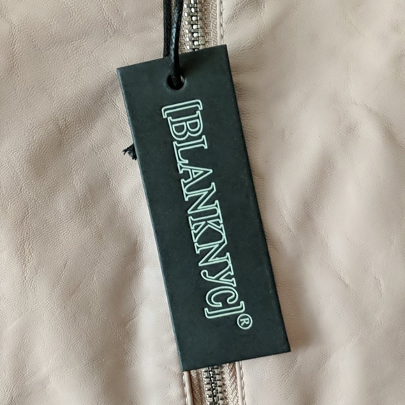 Vegan leather Blanck NYC pink coat nwt size medium - Picture 4 of 8